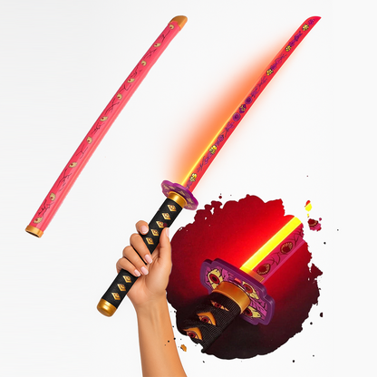 Demon Slayer Katana Glowing