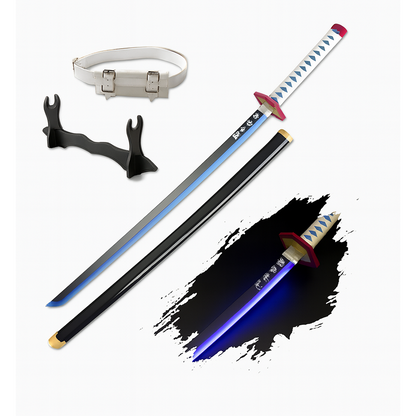 Demon Slayer Katana Glowing