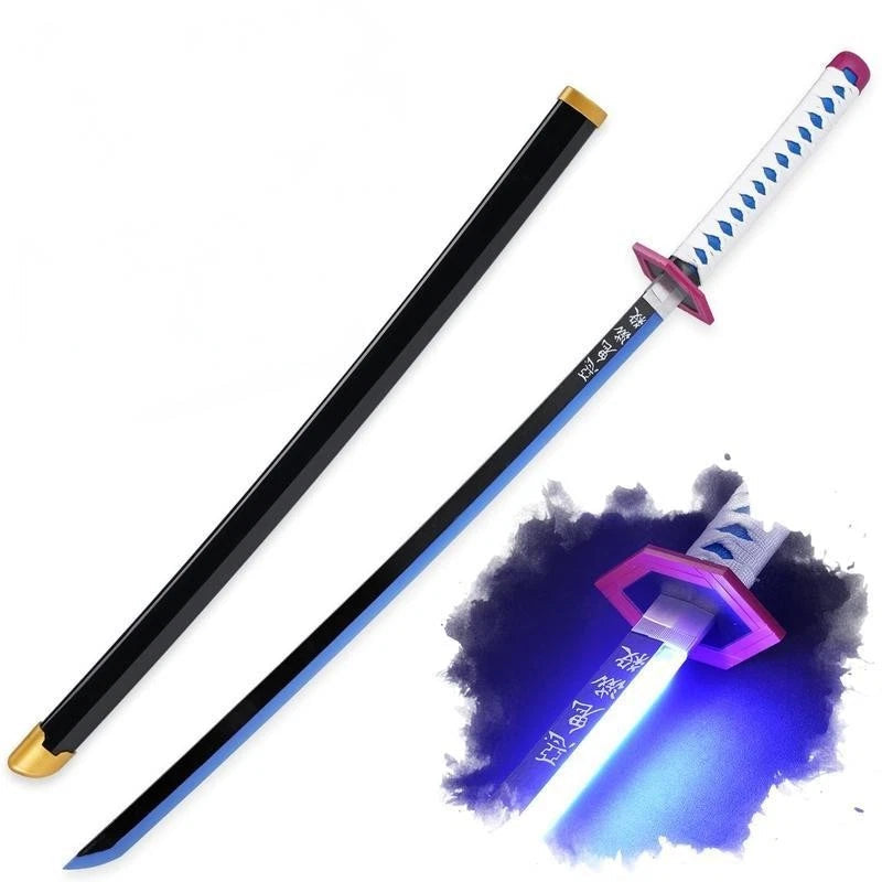 Demon Slayer Katana Glowing