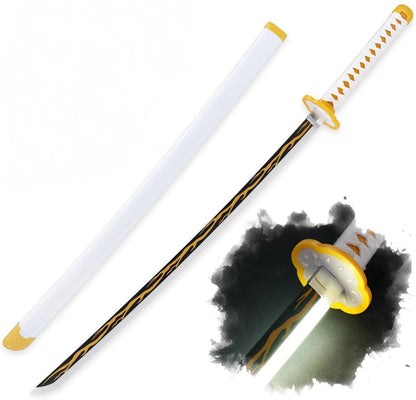 Demon Slayer Katana Glowing