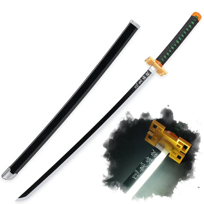 Demon Slayer Katana Glowing