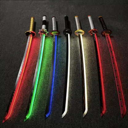Demon Slayer Katana Glowing