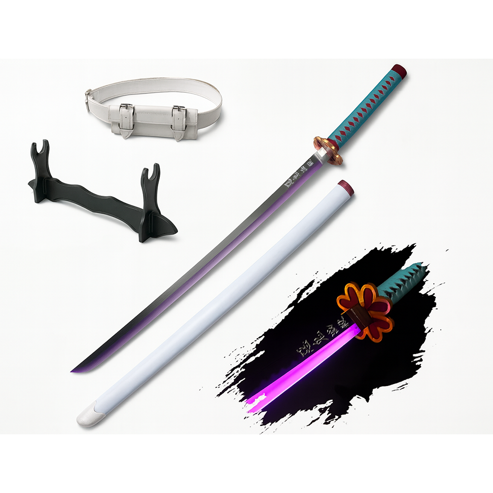 Demon Slayer Katana Glowing