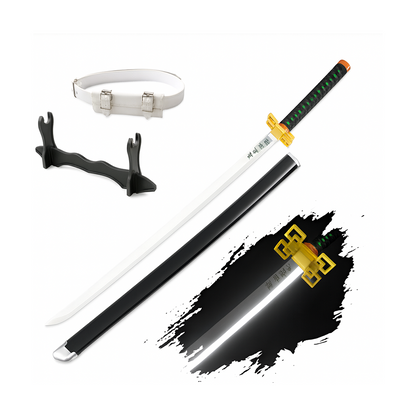 Demon Slayer Katana Glowing