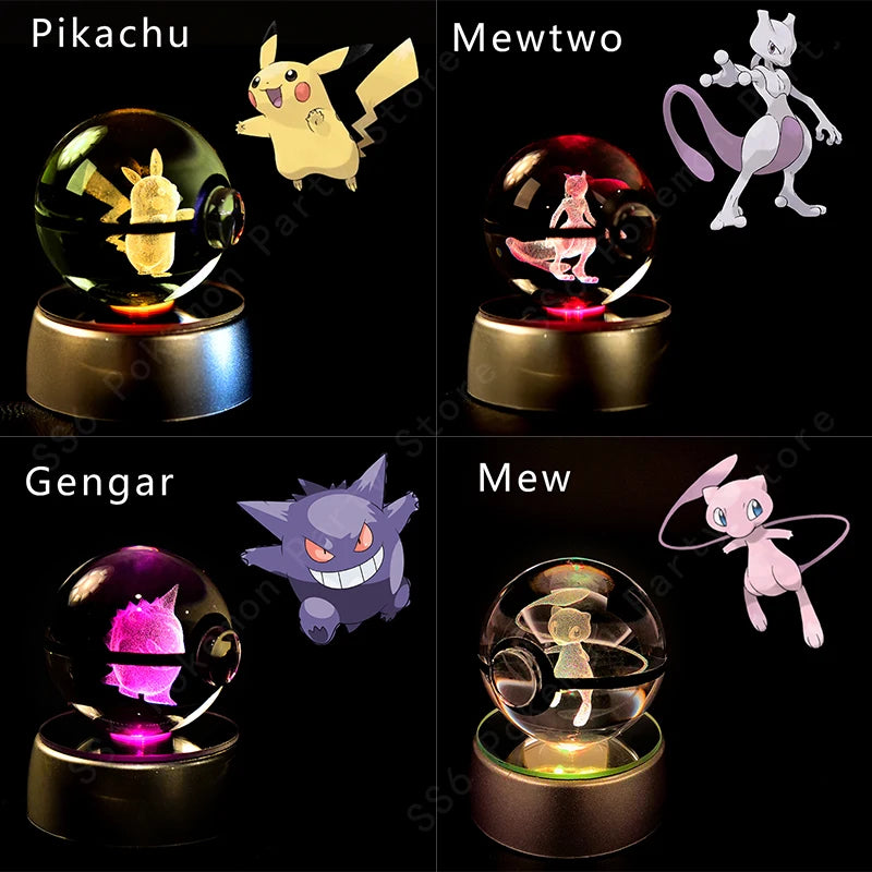 Pokemon Crystal Ball 3D