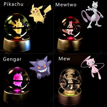 Pokemon Crystal Ball 3D