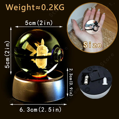 Pokemon Crystal Ball 3D